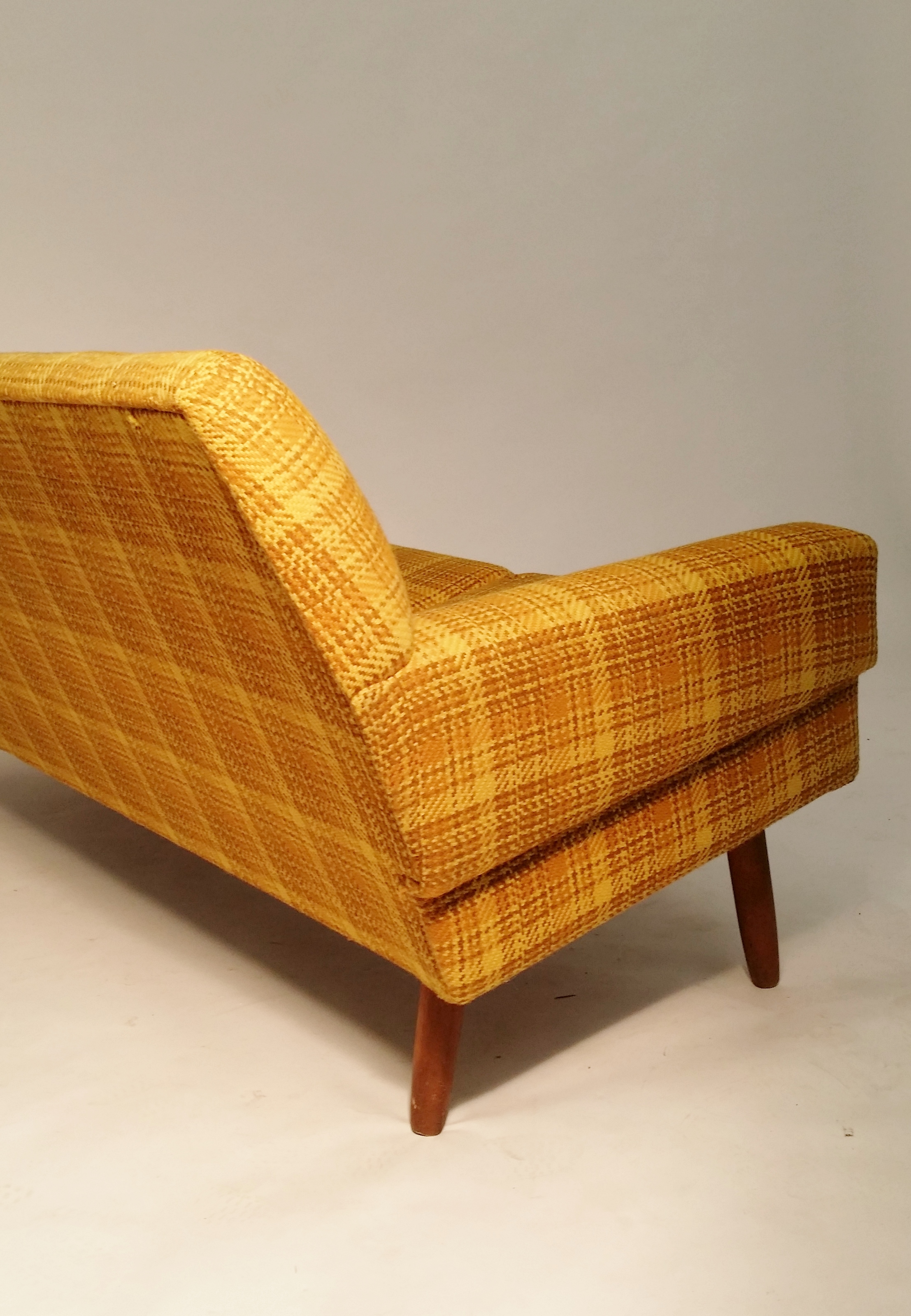Danish wooven tweed sofa 1960