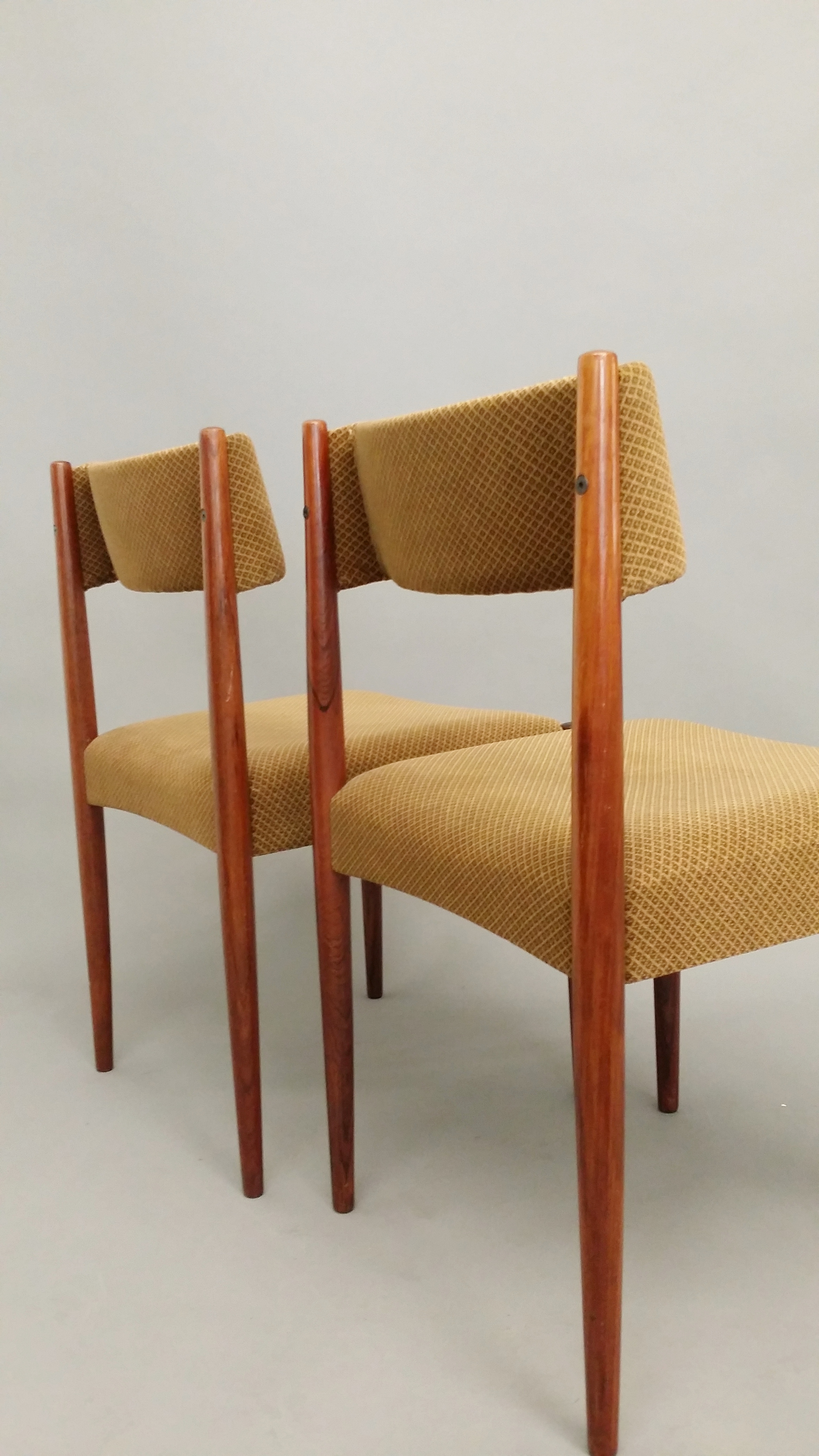 Rose wood dining chairs