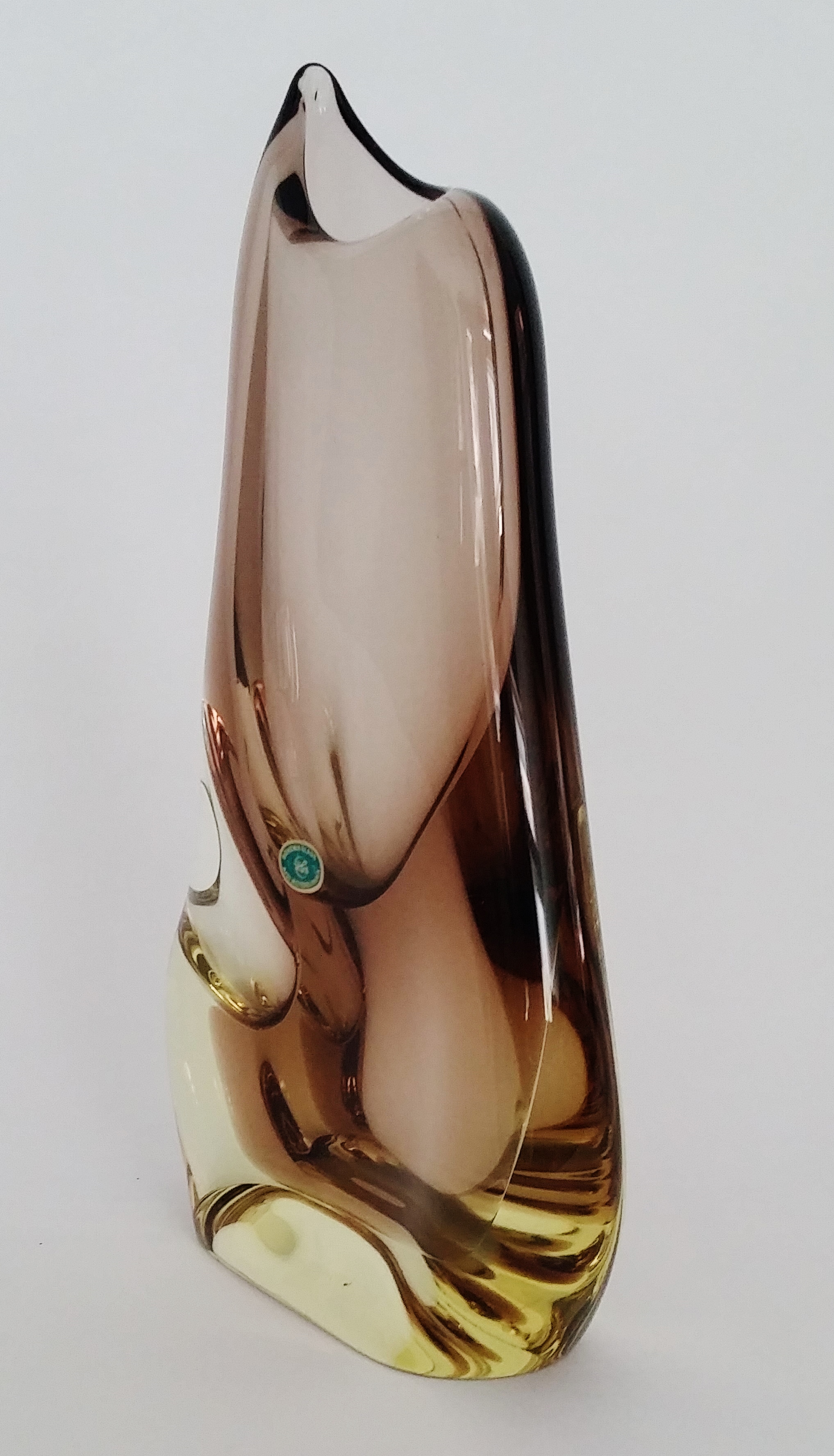 Glass Bohemia Vase